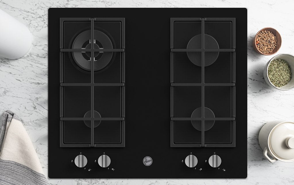 Hoover HVG6K3B Gas Hob