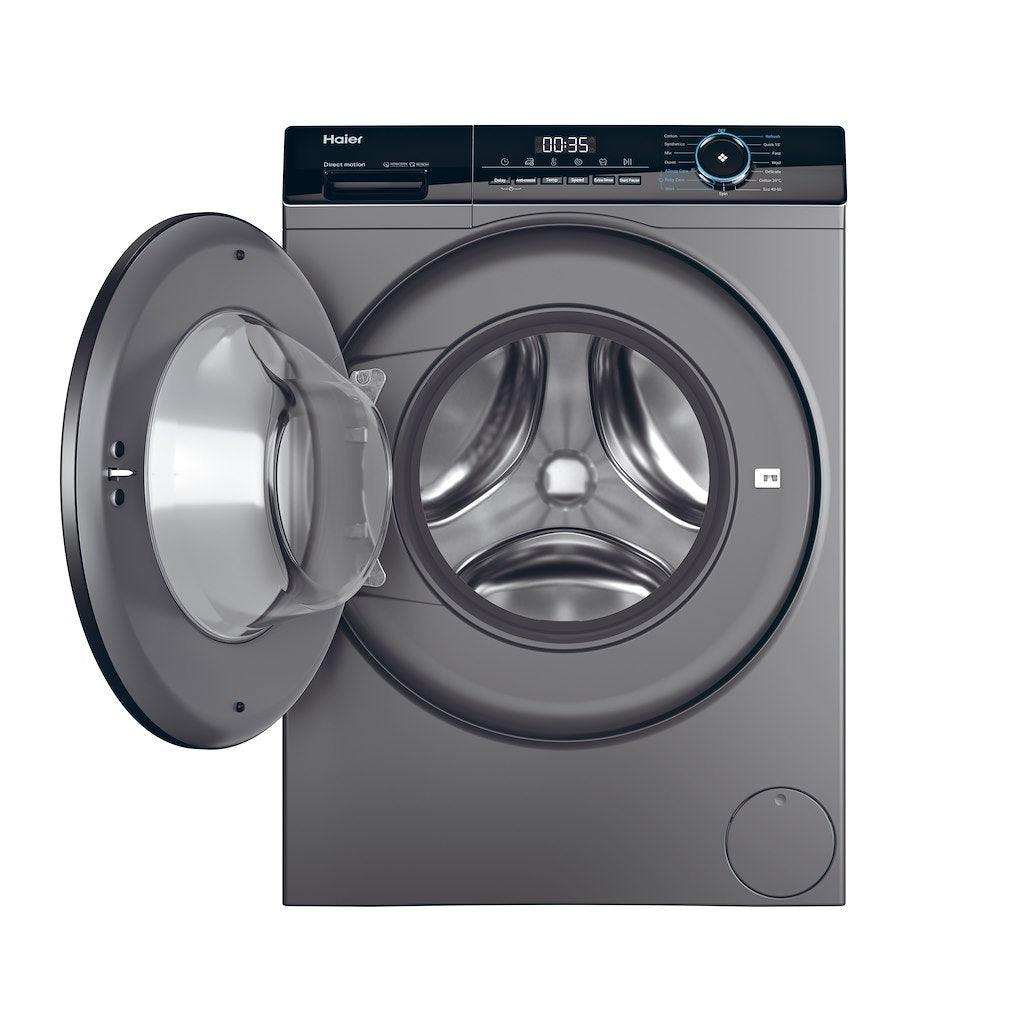 Haier HW90-B14939S8-UK I-Pro Series 3 9kg A Rated Freestanding Washing Machine - Graphite