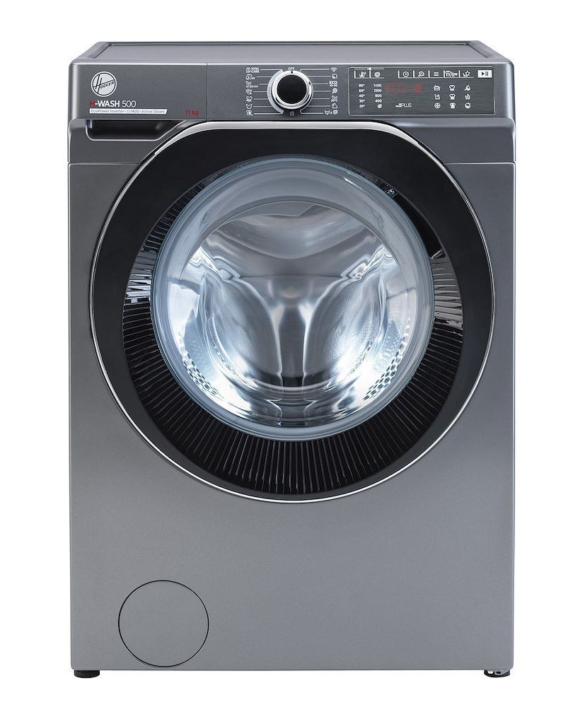 Hoover HWB411AMBCR/1-80 H-Wash 500 11kg 1400rpm A Rated Freestanding Washing Machine - Graphite