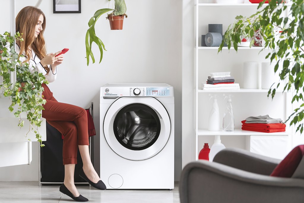 Hoover HWB 49AMC/1-80 H-Wash 500 9kg 1400rpm A Rated Freestanding Washing Machine - White