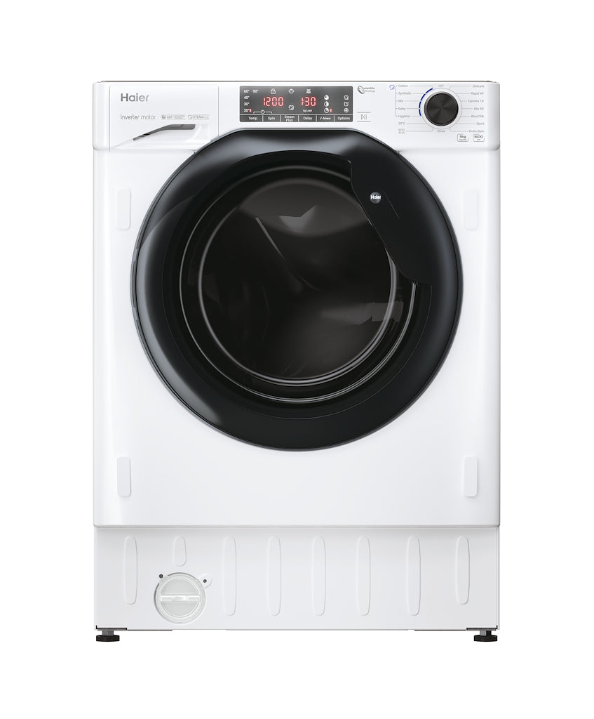 Haier Series 4 9kg 1600rpm A Rated Integrated Washing Machine - White