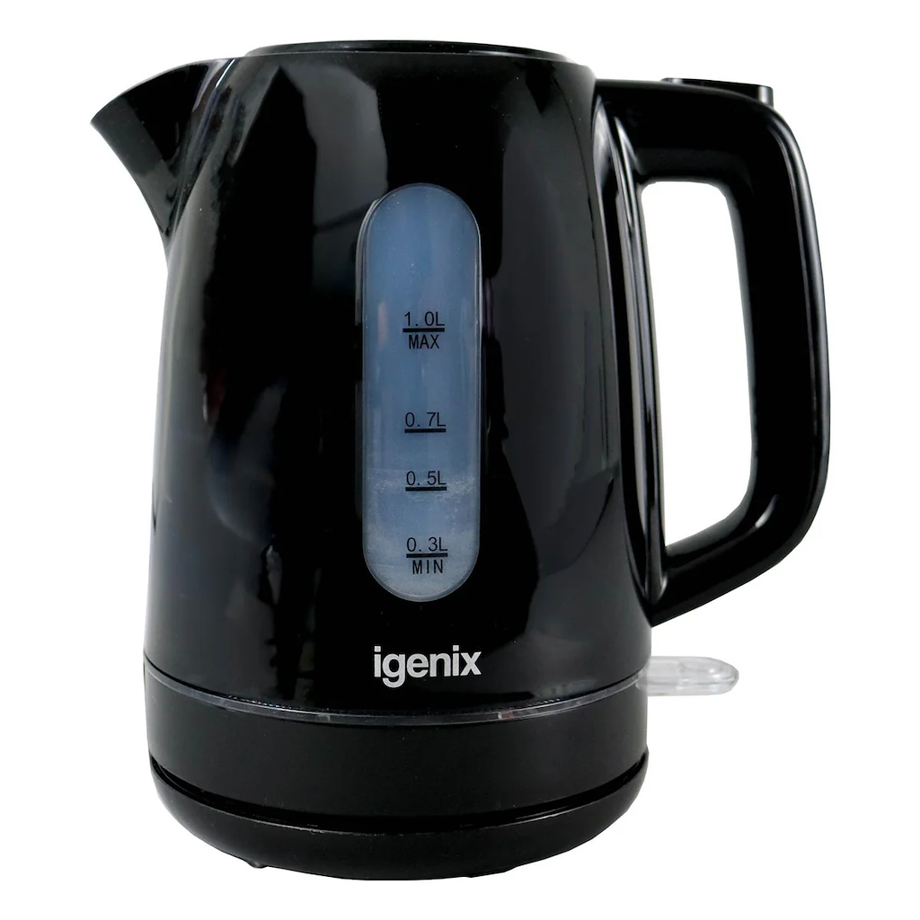 Igenix IGK01022B 1 Litre Jug Kettle - Black