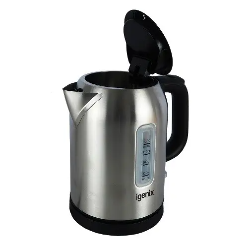 Igenix IGK01022SS 1 Litre 2200W Jug Kettle - Stainless Steel