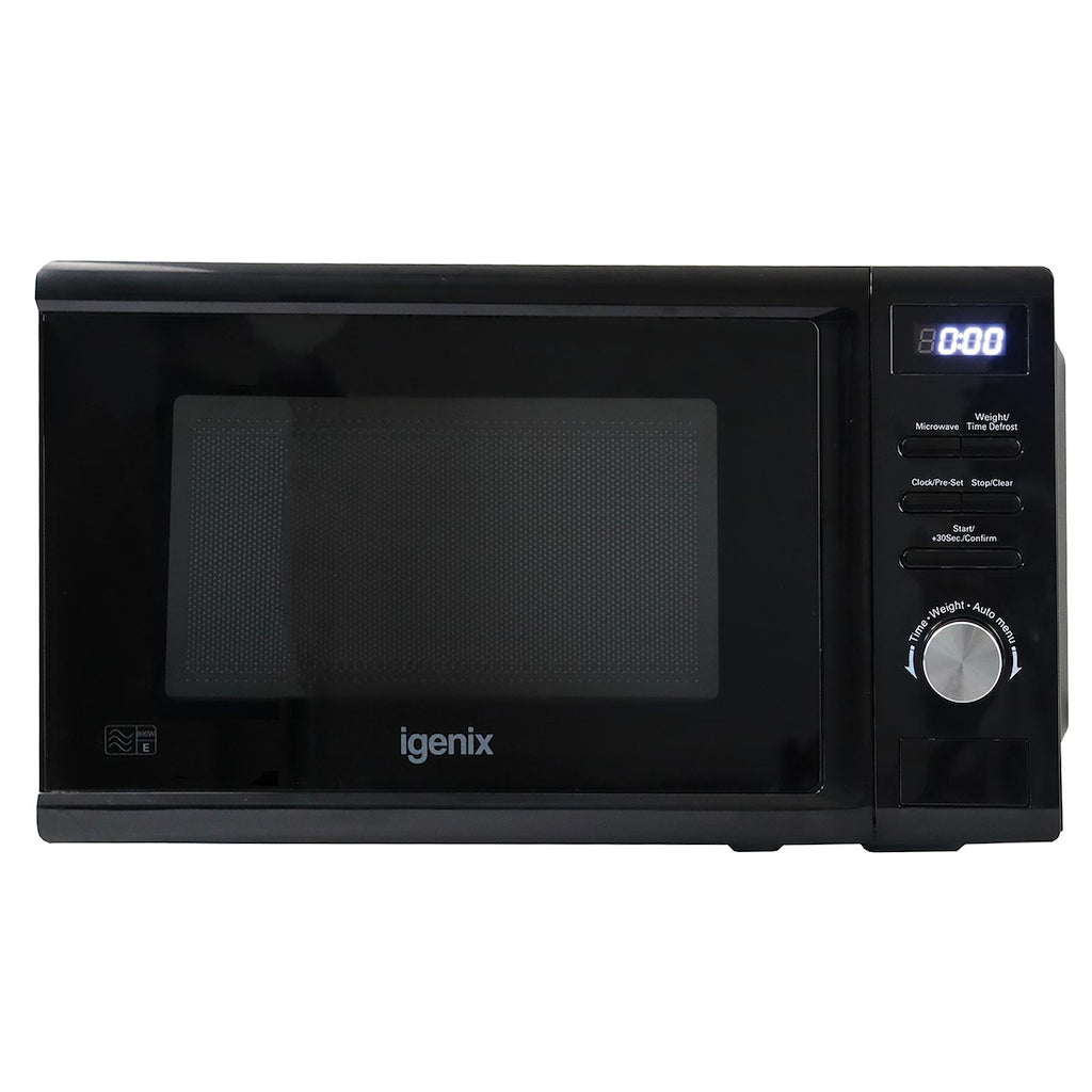 Igenix IGMD0820B 20 Litre 800W Digital Microwave - Black