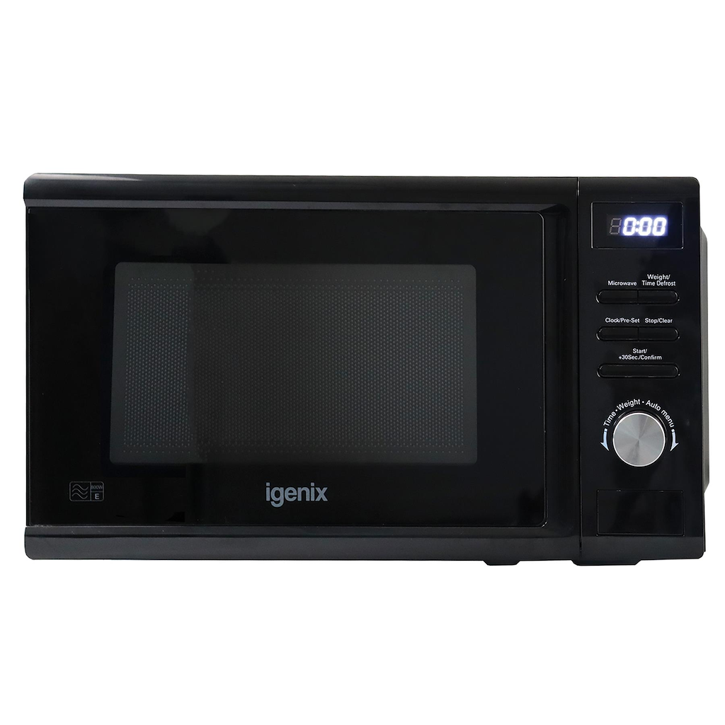 Igenix IGMD0820B 20 Litre 800W Digital Microwave - Black