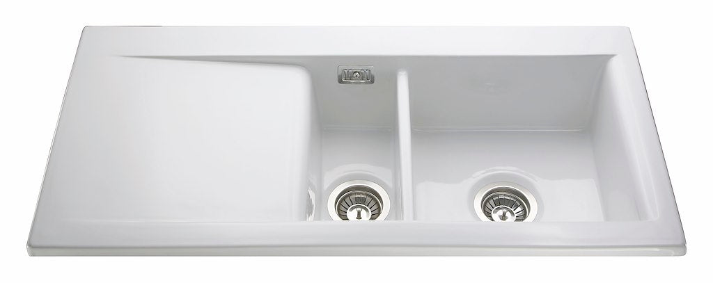 Ceramic One and A Half Bowl Sink