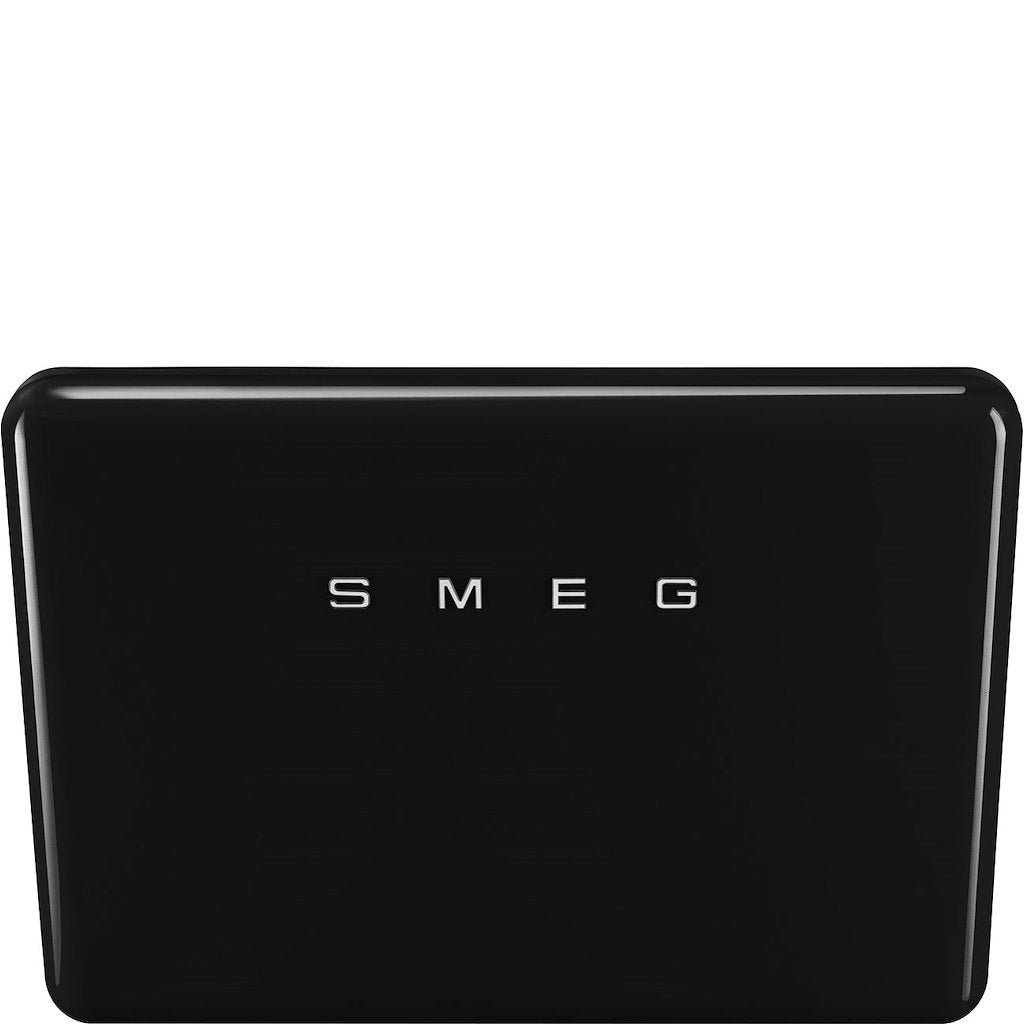 Smeg KFAB75BL 75cm 50s Style Retro Angled Hood, Black