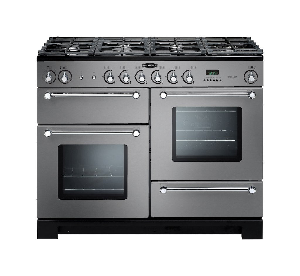 Rangemaster KCH110NGFSS/C 110cm Gas Range Cooker