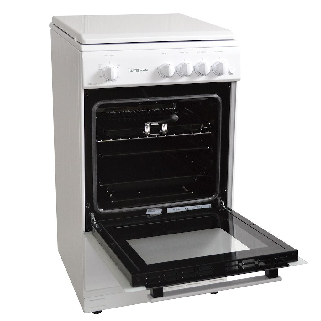 Statesman LEGACY50GSLF 50cm Single Cavity Gas Cooker with Top