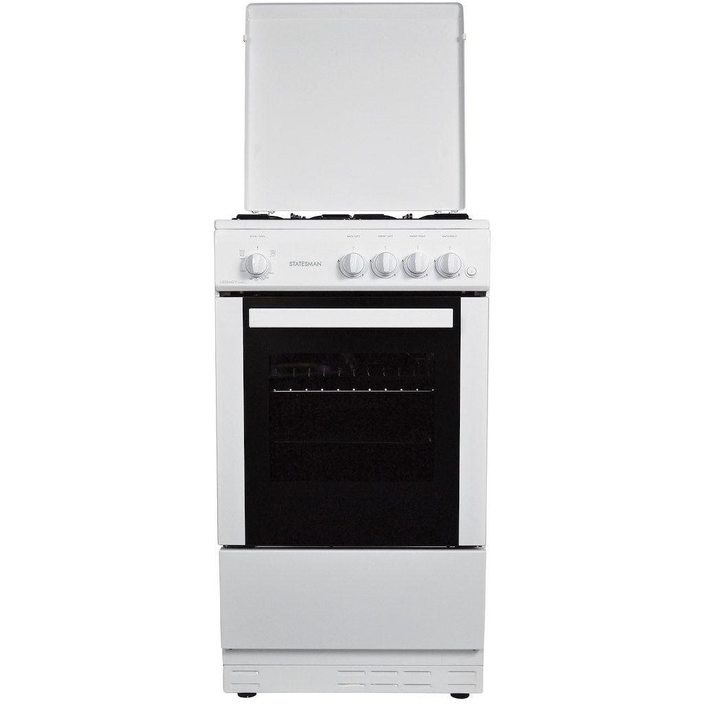 Statesman LEGACY50GSLF 50cm Single Cavity Gas Cooker with Top