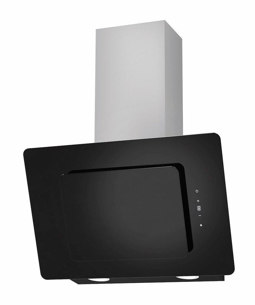 Lifestyle LSHDANGSS60B 60cm Angled Chimney Hood