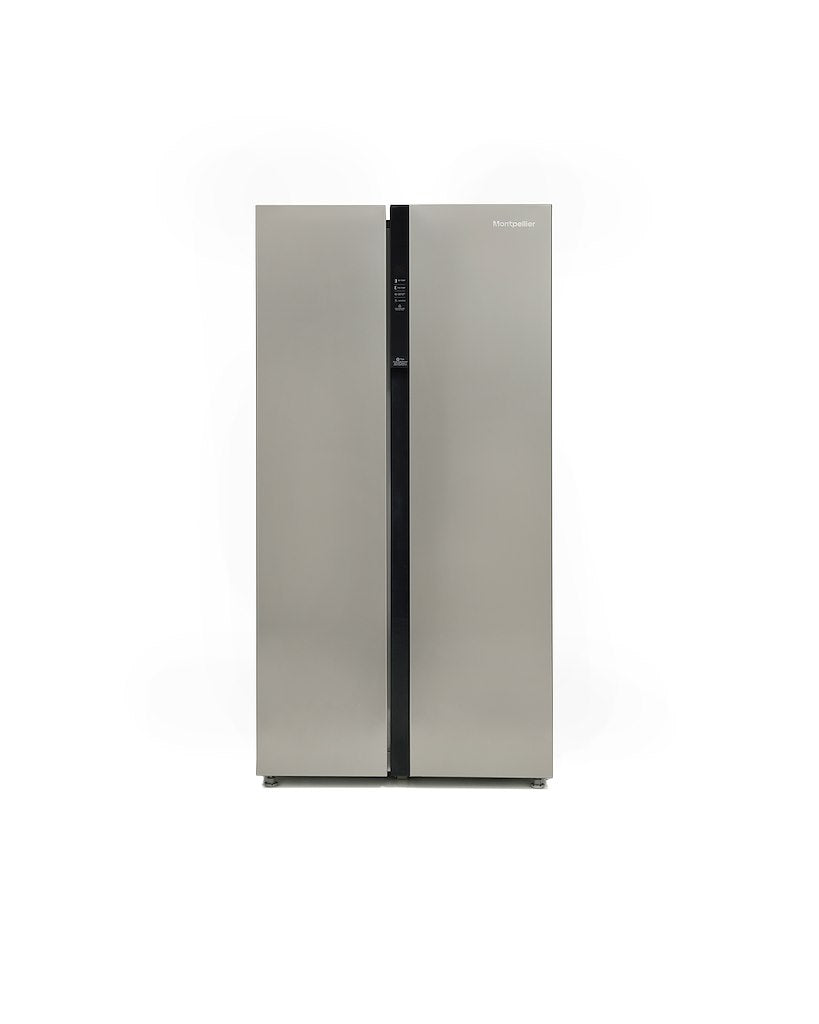 Montpellier M510BX Side-By-Side Fridge Freezer