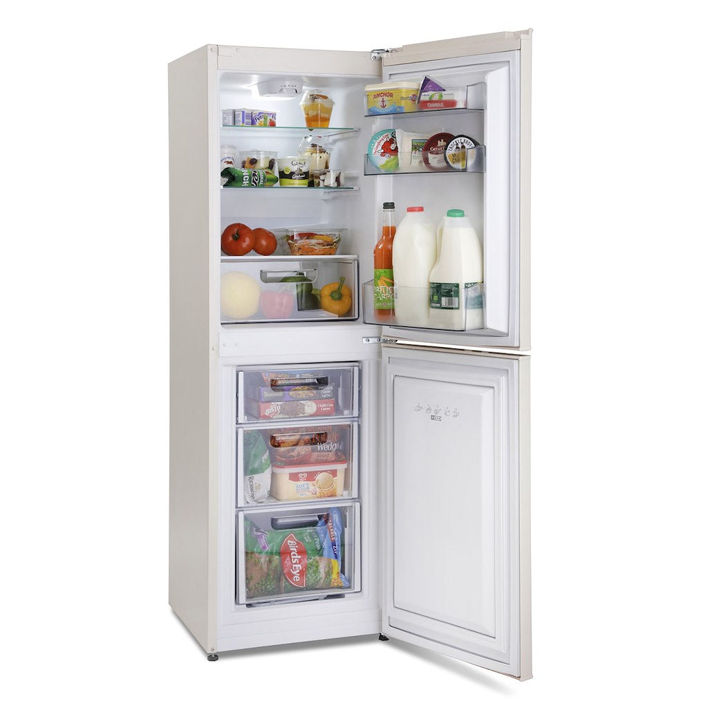 Montpellier MAB145C Retro Fridge Freezer in Cream