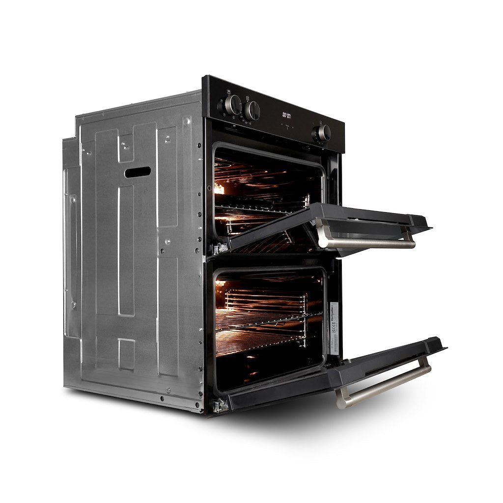Montpellier MBUDO72 Built Under Electric Double Oven In Black