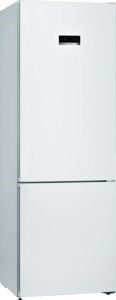 KGN49XWEA, Free-standing fridge-freezer with freezer at bottom
