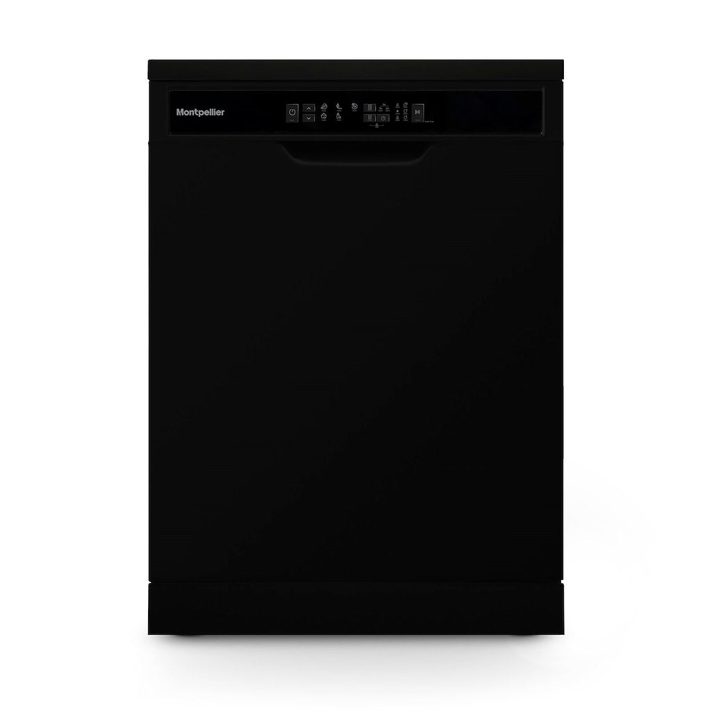 Montpellier MDWD1354K 60cm 13 Please Setting Freestanding Dishwasher - Black