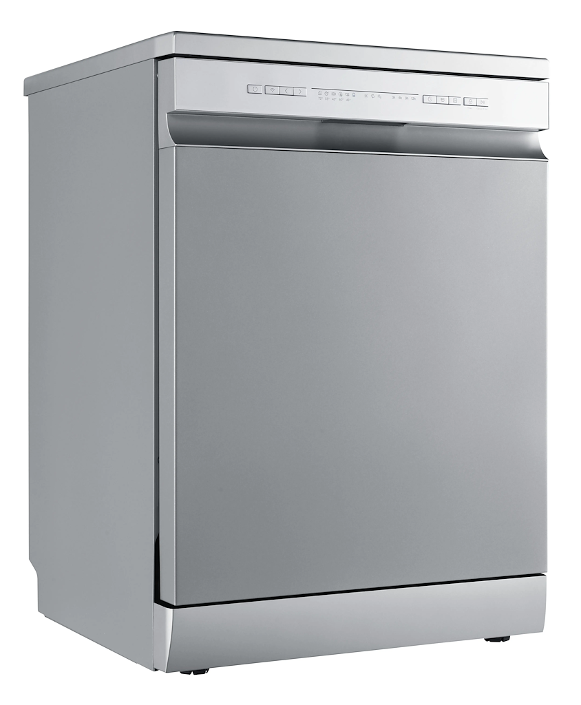 Midea MDWPF1233C(S)-WG-UK 12 Place Setting Freestanding 60cm Dishwasher - Silver