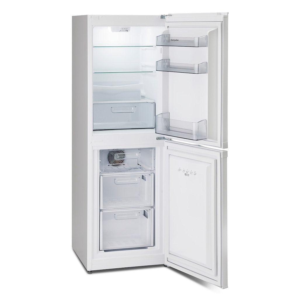Montpellier MFF145W 50/50 Frost Free Fridge Freezer in White