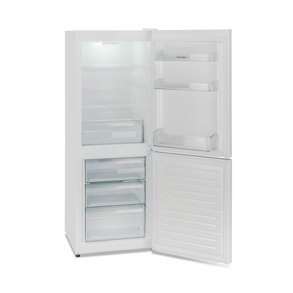Montpellier MFF155W 50/50 Frost Free Fridge Freezer in White