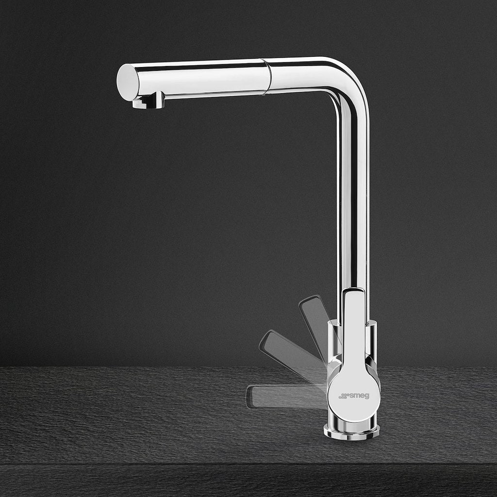 Universal, handshower mixer, brass, chrome