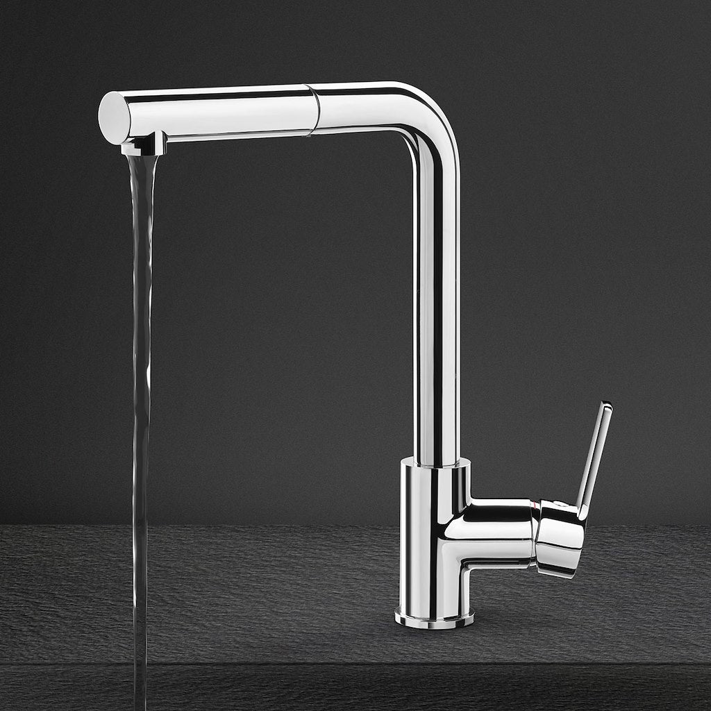 Universal, handshower mixer, brass, chrome