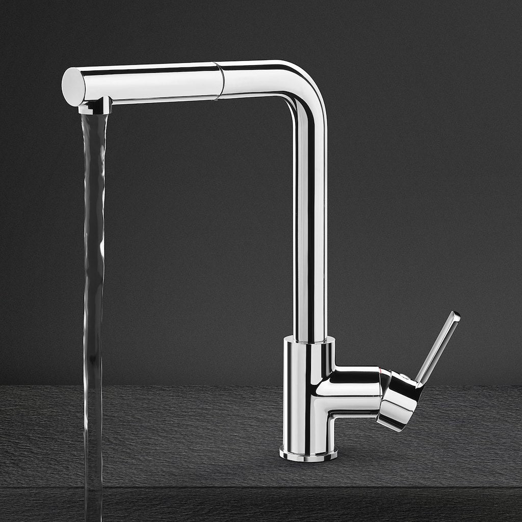 Universal, handshower mixer, brass, chrome