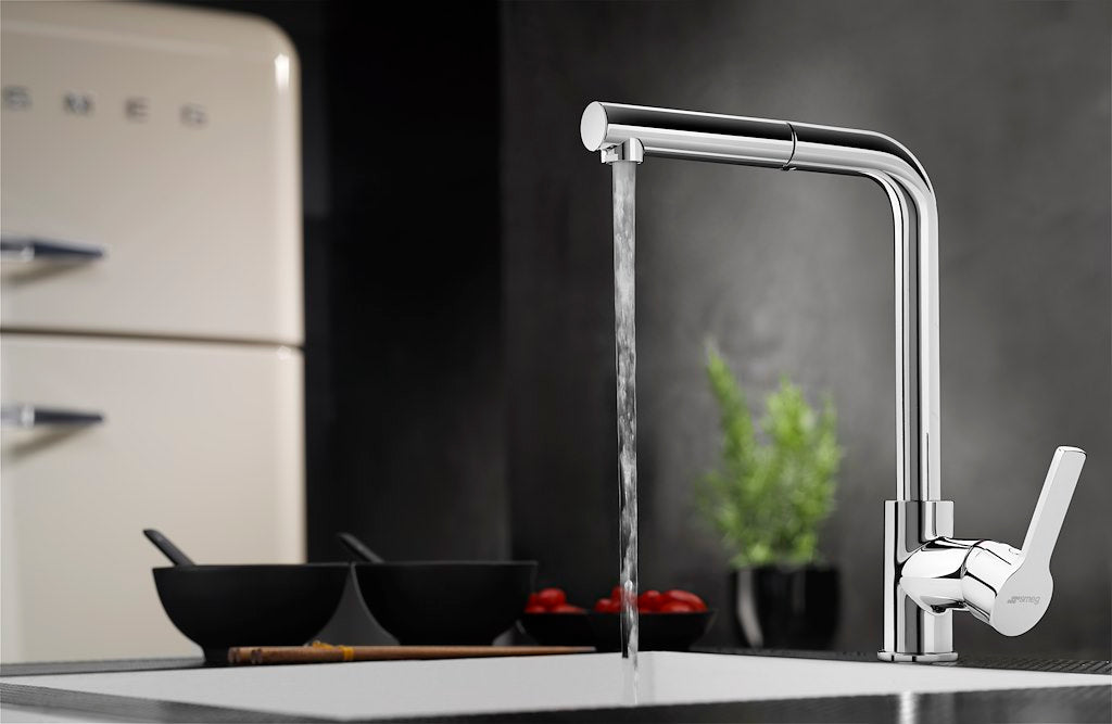 Universal, handshower mixer, brass, chrome