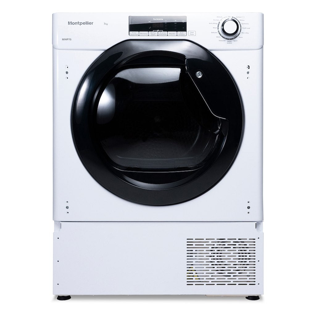 Montpellier MIHP75 7kg Integrated Heat Pump Tumble Dryer