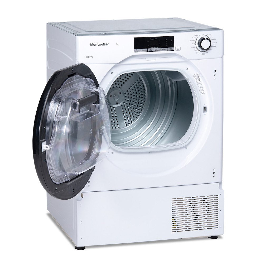 Montpellier MIHP75 7kg Integrated Heat Pump Tumble Dryer