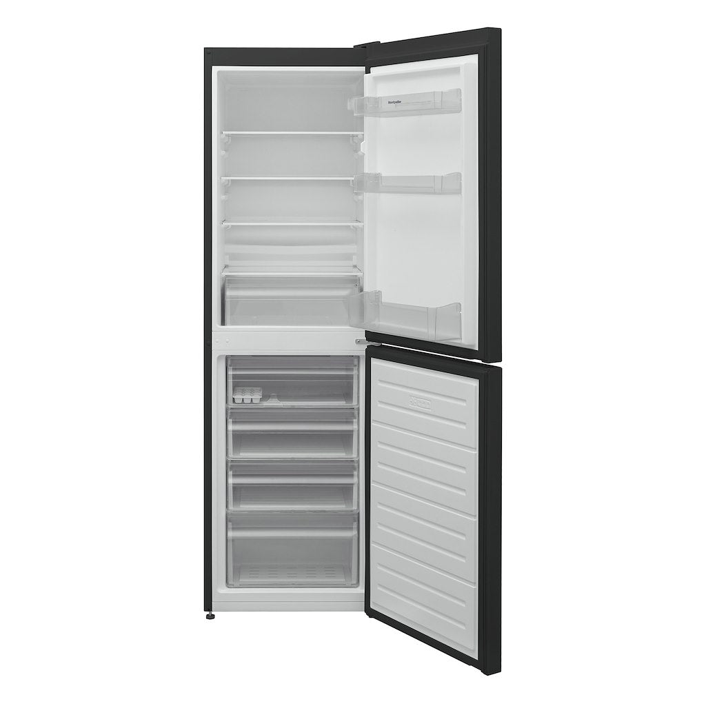 Montpellier  50/50 Low Frost Fridge Freezer in Black