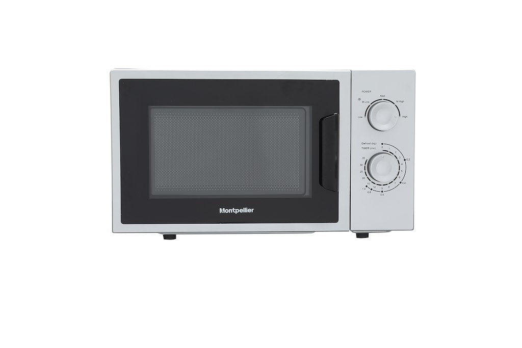 Montpellier MMW21SIL Solo Microwave in Silver