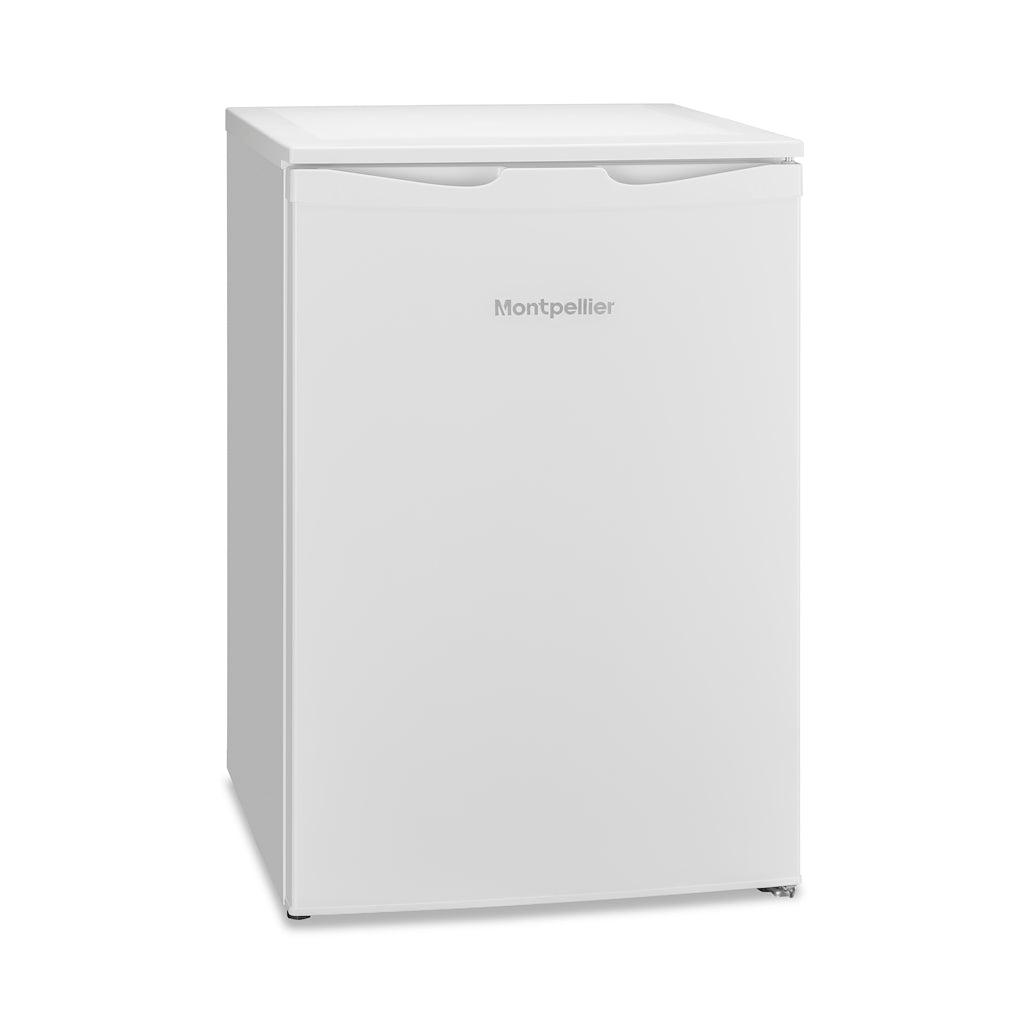 Montpellier MRF54W Undercounter Fridge with 4* Icebox in White