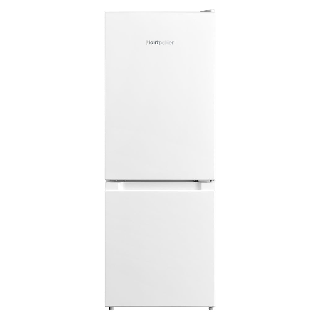 Montpellier MS125W Fridge Freezer in White
