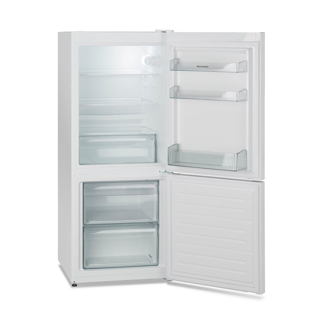 Montpellier MS135W Low Frost Fridge Freezer in White