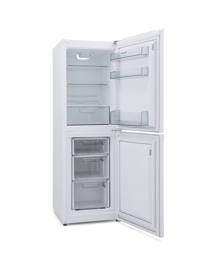 Montpellier MS148W Static 50/50 Combi Fridge Freezer