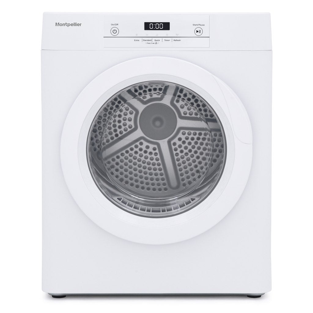 Montpellier MTDAD3P Freestanding 3kg Sensor Vented Tumble Dryer