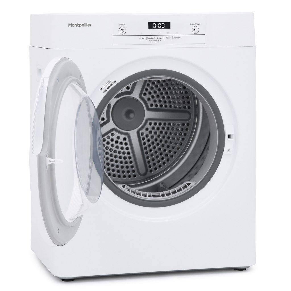 Montpellier MTDAD3P Freestanding 3kg Sensor Vented Tumble Dryer