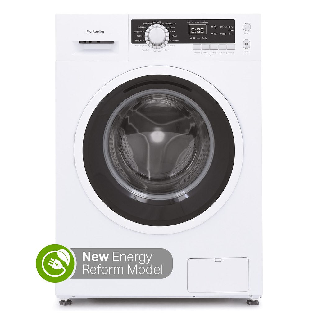 Montpellier MW8145W 8kg 1400rpm Freestanding Washing Machine