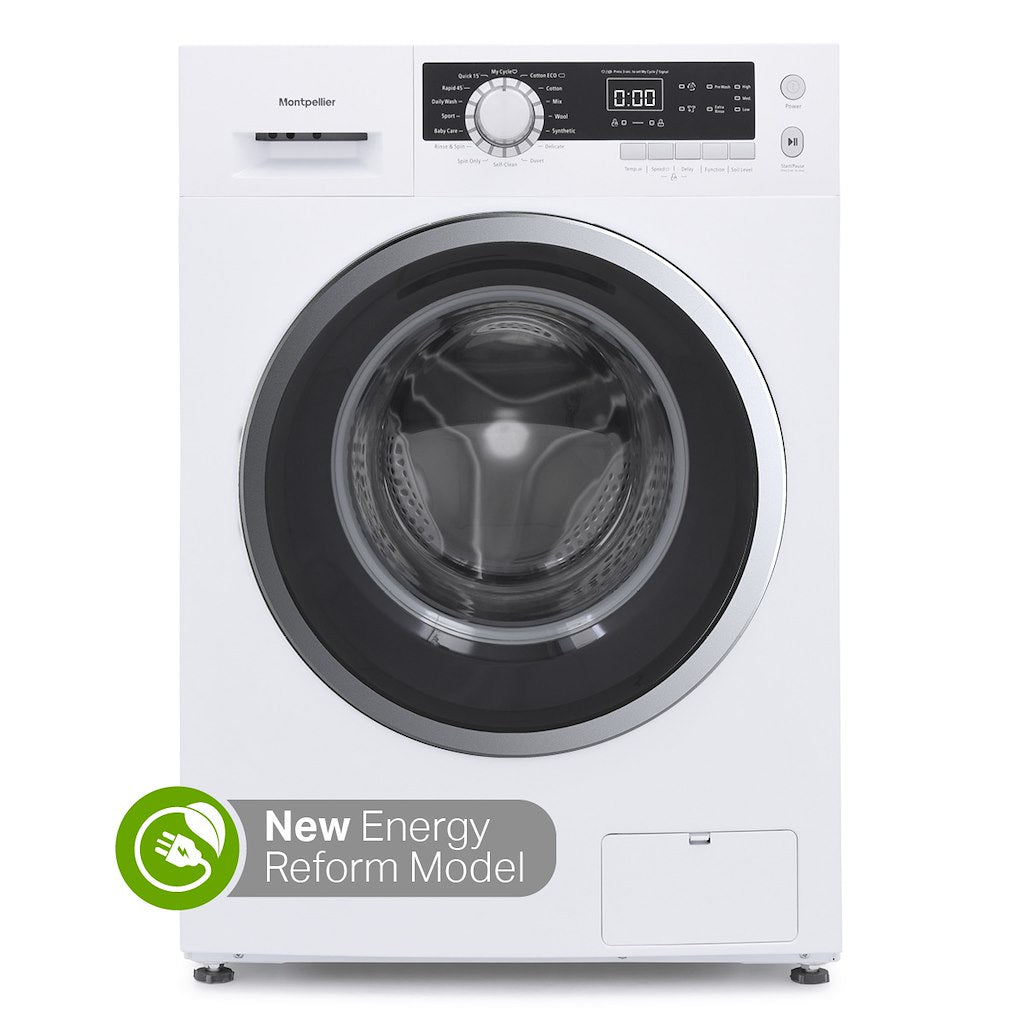 Montpellier MW9145W 9kg 1400rpm Freestanding Washing Machine
