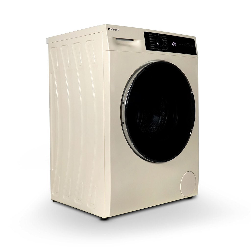 Montpellier MWM814BLC 8kg 1400rpm Freestanding Washing Machine - Cream