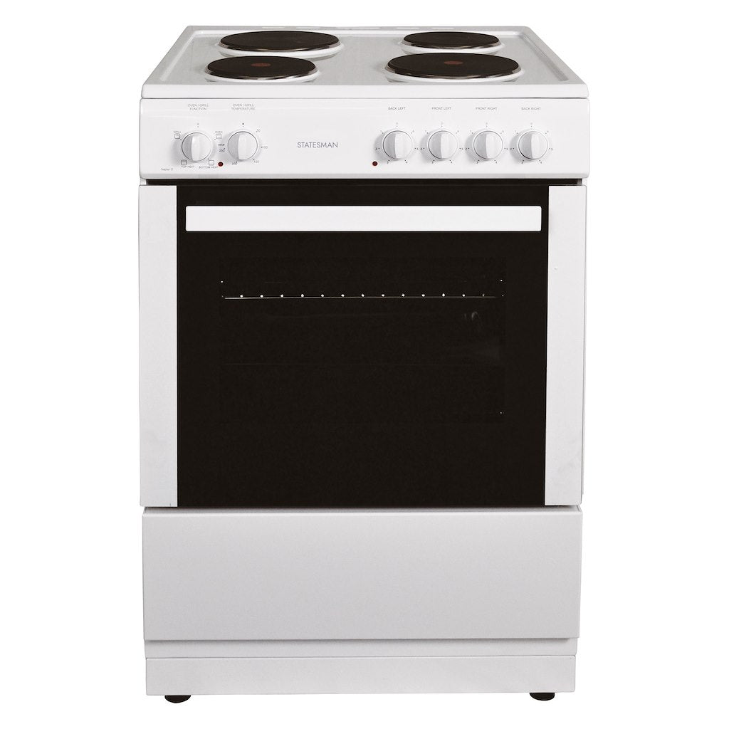 Statesman NAPIER60EW 60cm Single Cavity Electric Cooker