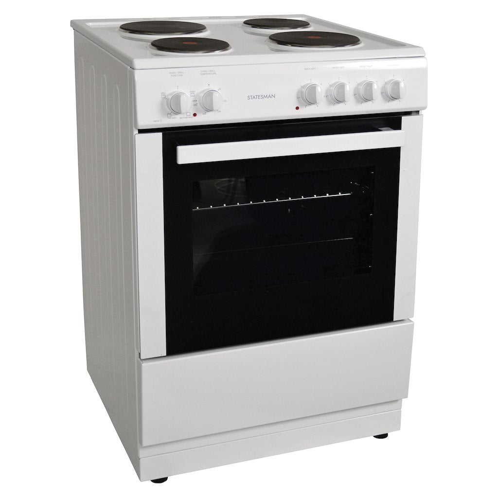 Statesman NAPIER60EW 60cm Single Cavity Electric Cooker