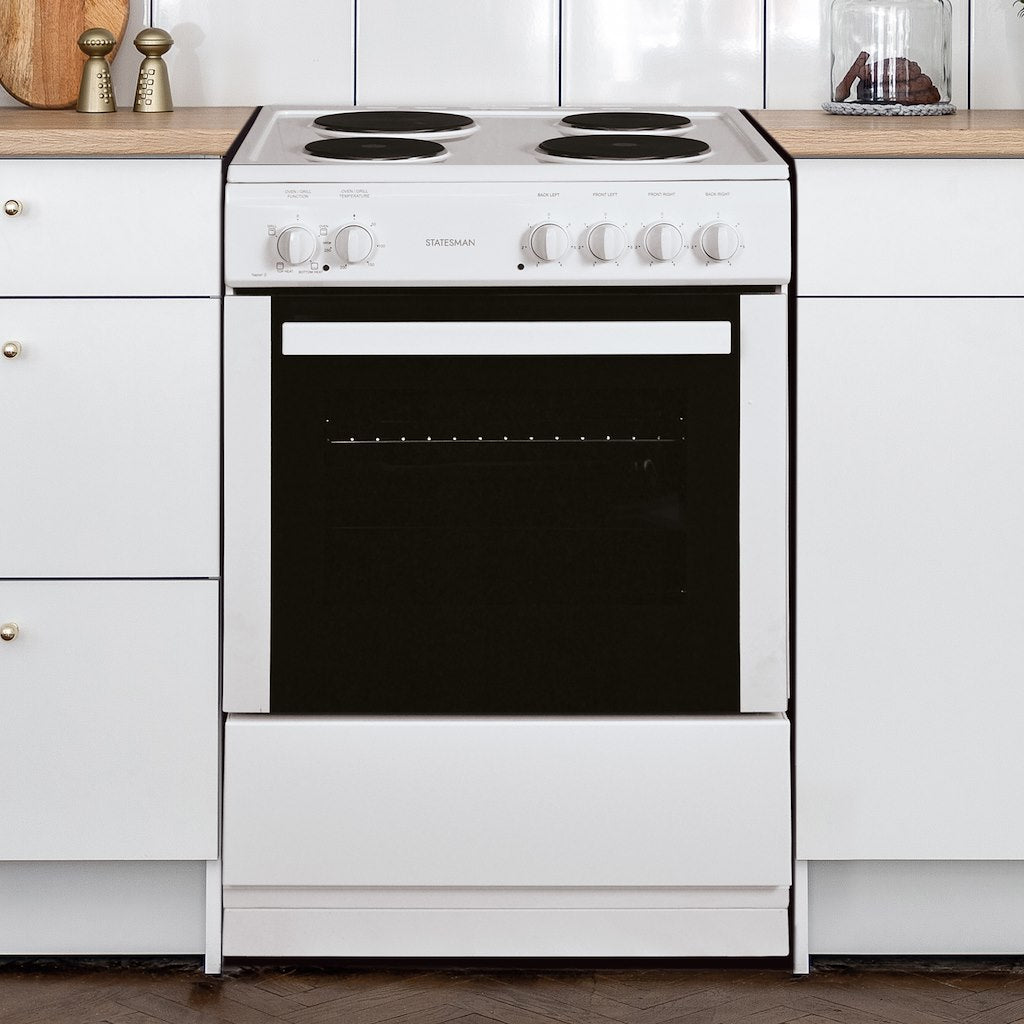 Statesman NAPIER60EW 60cm Single Cavity Electric Cooker