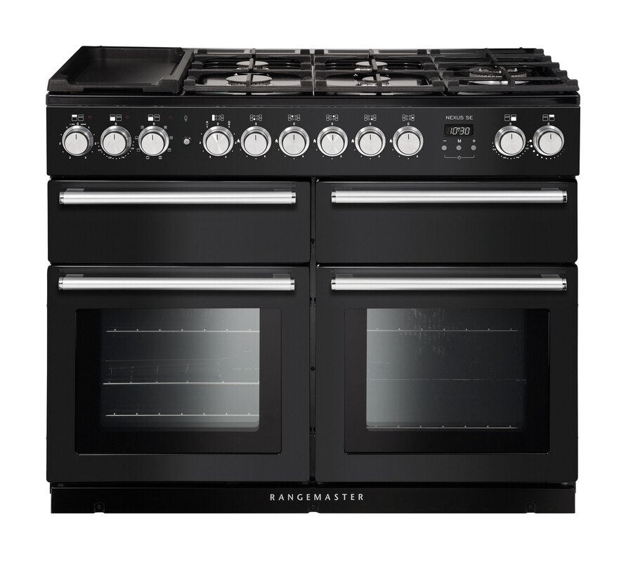 Rangemaster NEXSE110DFFCB/C Nexus SE 110 Dual Fuel Range Cooker