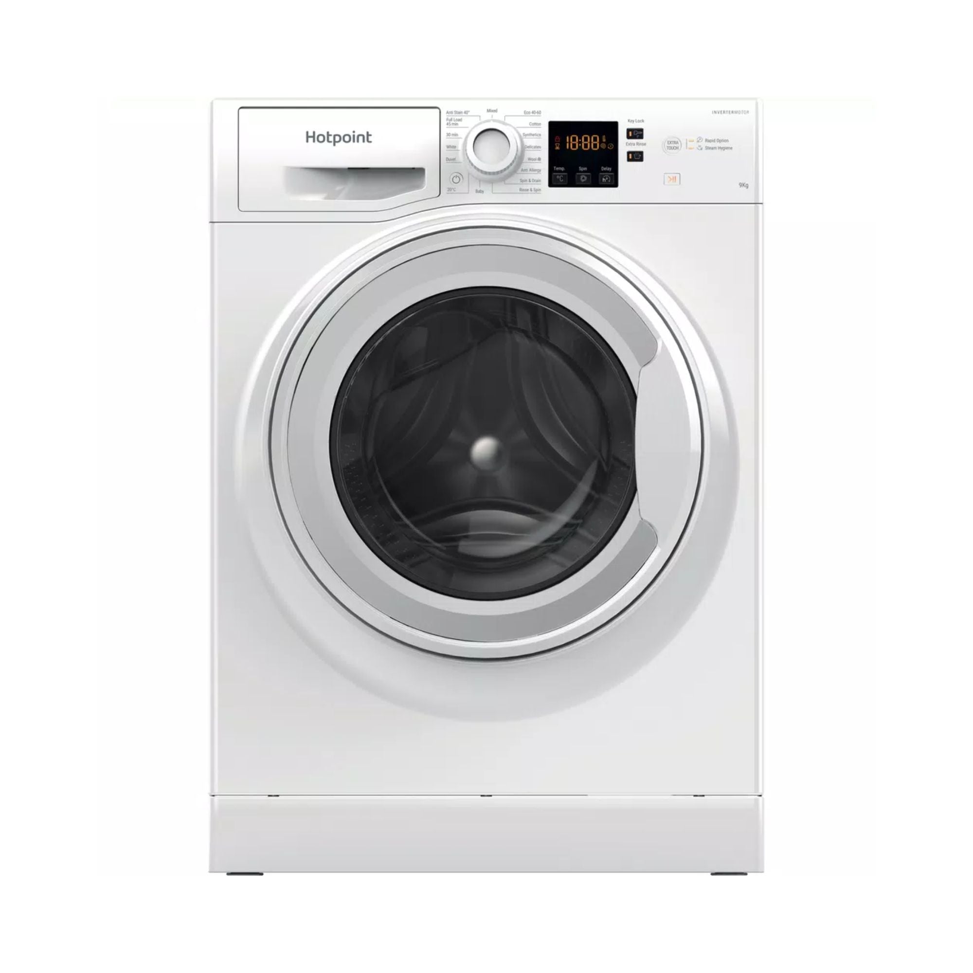 Hotpoint NSWF946WUK Anti Stain 9kg Washing Machine - White - A Rated