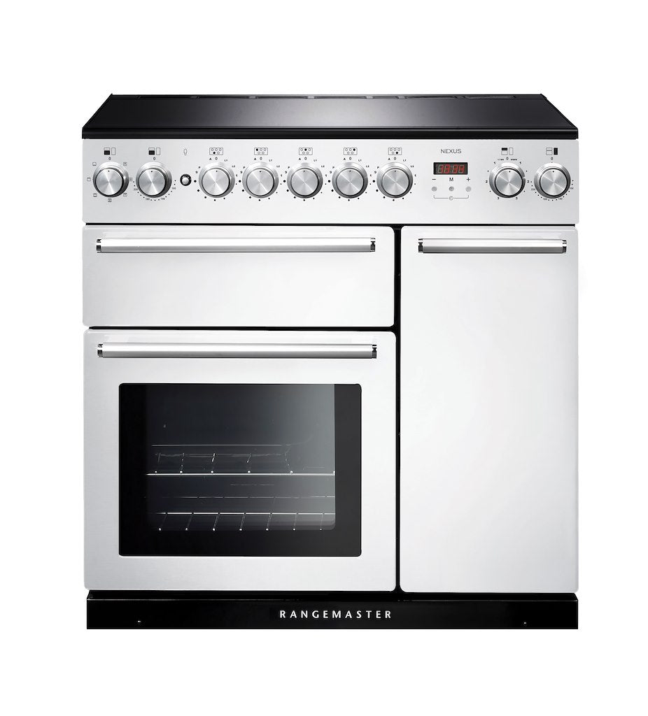 Rangemaster NEX90EIWH/C 90cm Electric Range Cooker