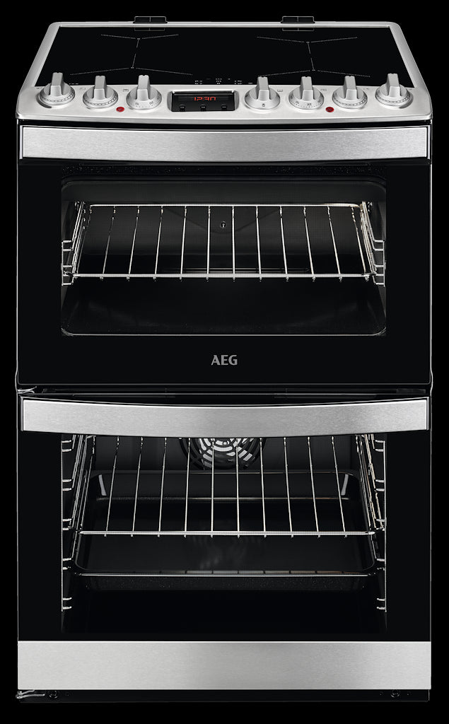 AEG CIB6732ACM Induction Electric Cooker with Double Oven