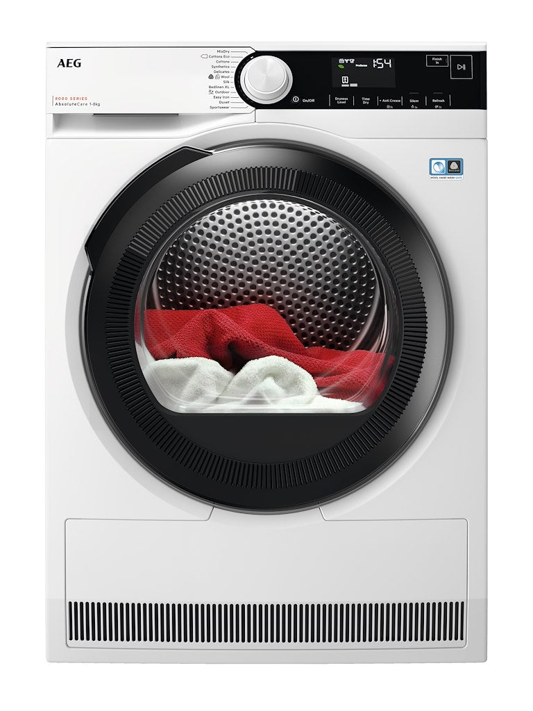 AEG TR838P4B 8000 Series 8kg Heat Pump Tumble Dryer