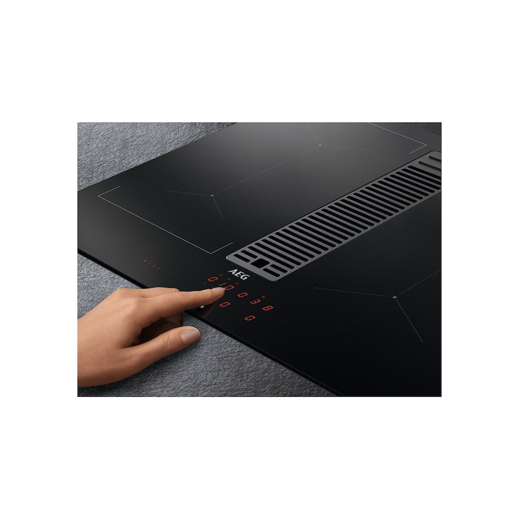 AEG IDE74243IB Induction Hob with Extractor