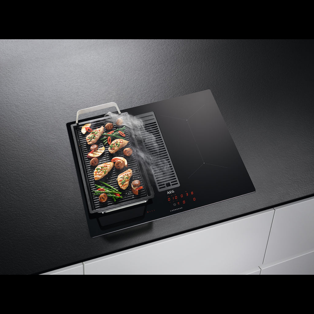 AEG IDE74243IB Induction Hob with Extractor